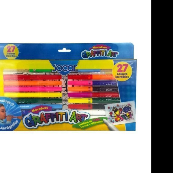 MARCADOR AGUA DELG.GRAFFITY ART EST.C27 JOCAR E24 C.48